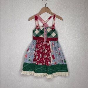 Matilda Jane Girls Christmas Dress Size 4